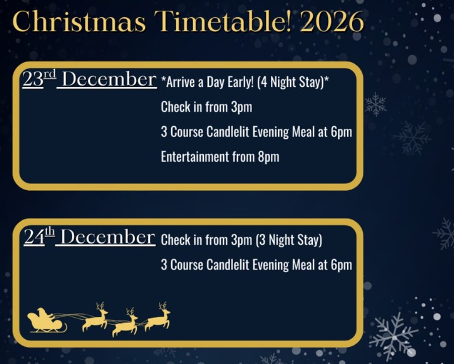 Christmas at The Royal Hotel - package details