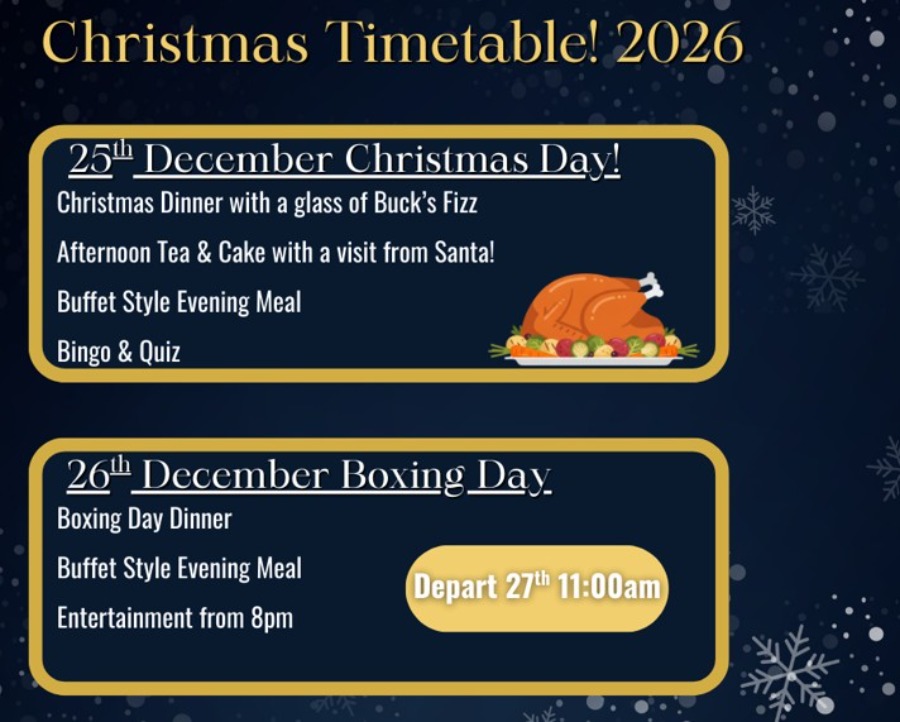Christmas at The Royal Hotel - package details