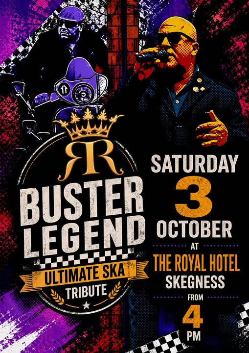 Buster Legend - Ultimate Ska Tribute - Saturday 3 October from 4pm