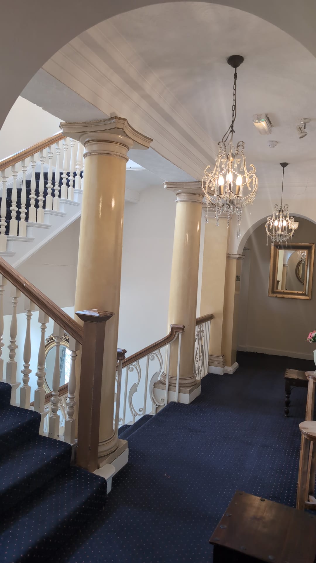 The grand staircase